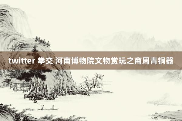 twitter 拳交 河南博物院文物赏玩之商周青铜器